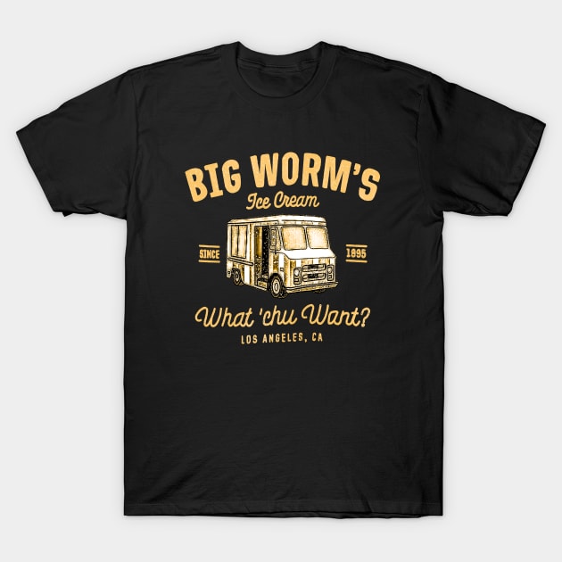 big worm T-Shirt by podcast awak samo awak